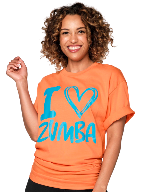 I Love Zumba Gift Pack - Orange