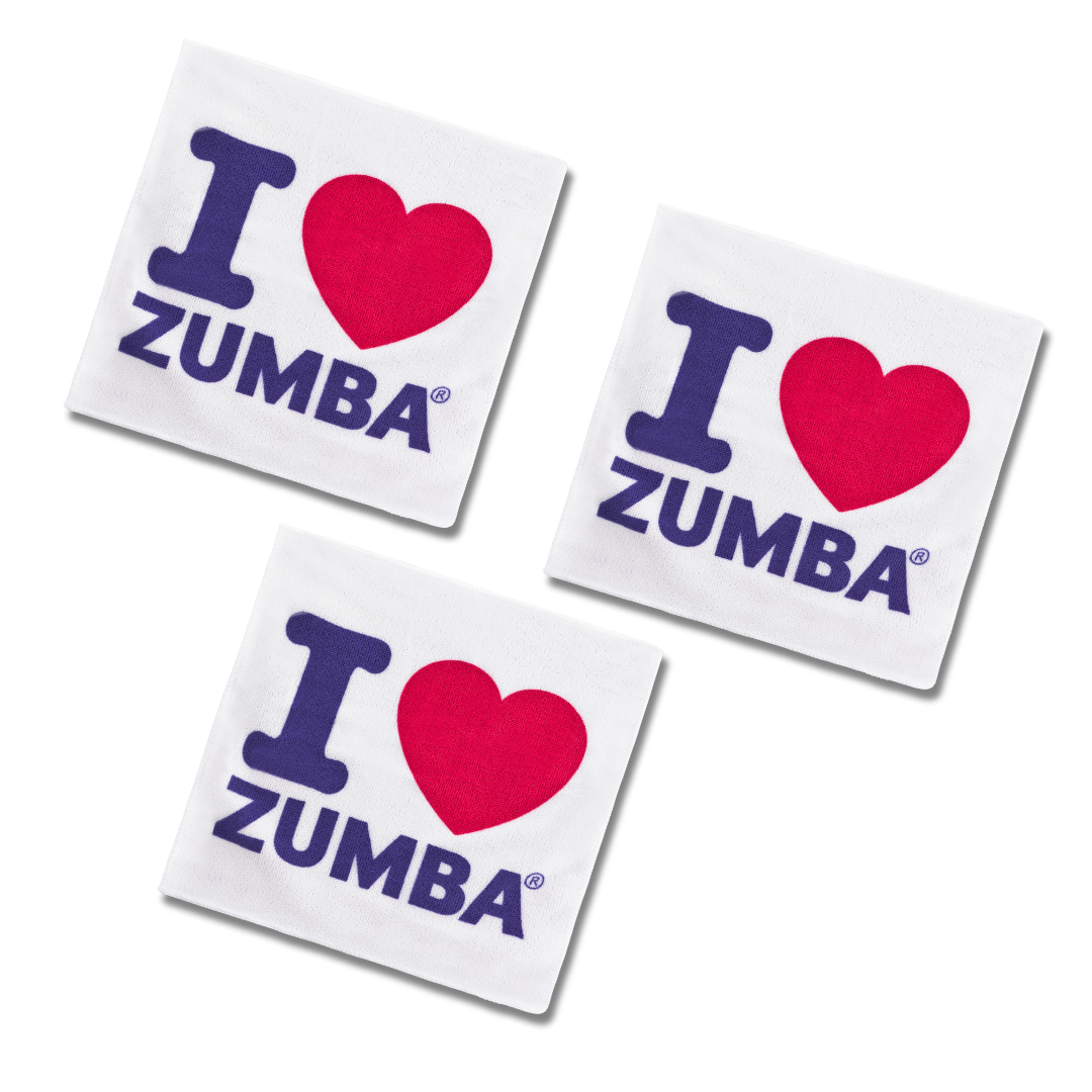 I love Zumba Small Towels 3PK (Special Order)