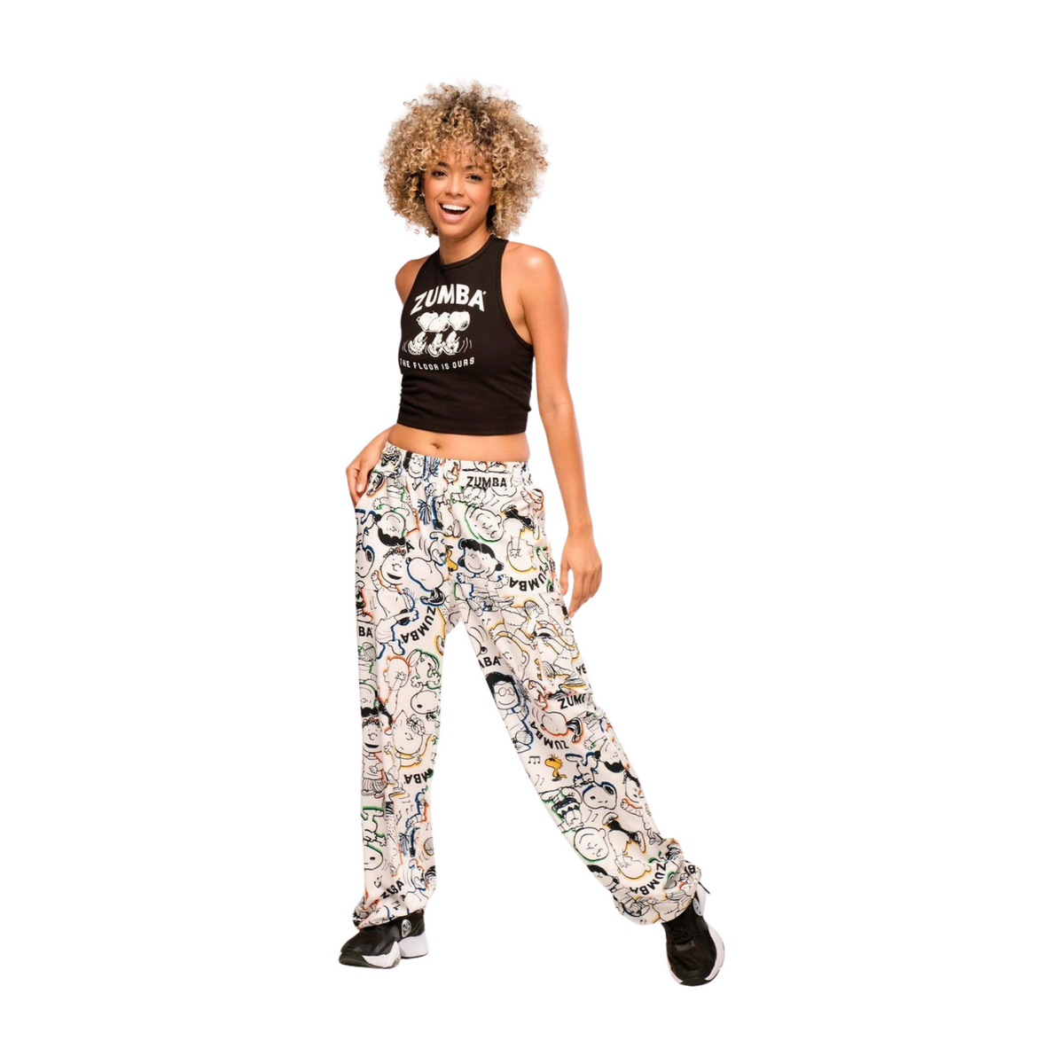 Zumba X Peanuts High Neck Mid Crop Tank – ZumbaShop Australia
