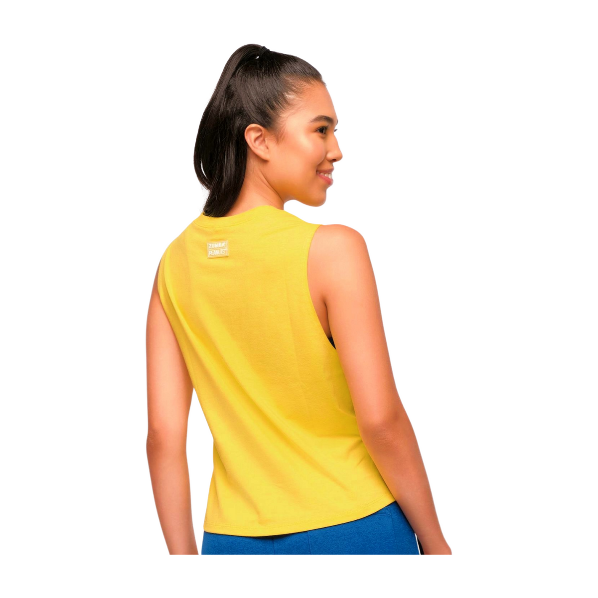 ズンバ Zumba X Peanuts Loose Muscle Tank Mell-Oh Yellow Z1T000770_MEOY_8142_1200x1200.