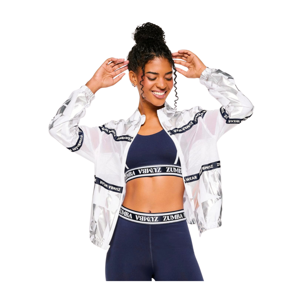 Zumba Out Loud Woven Jacket With Mesh Inserts (Special Order