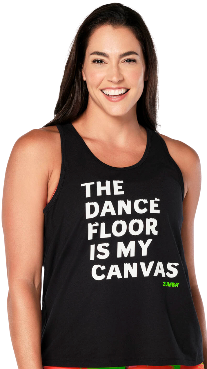 Dance Floor Is My Canvas Tank