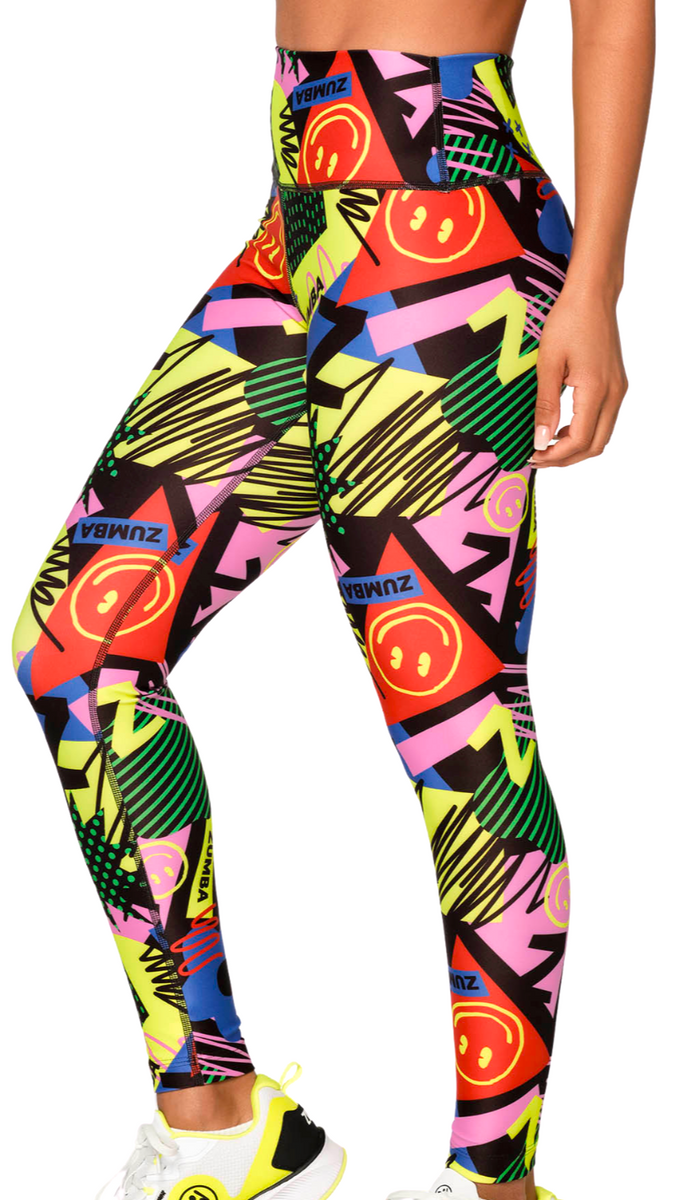 Zumba victory top high waisted leggings