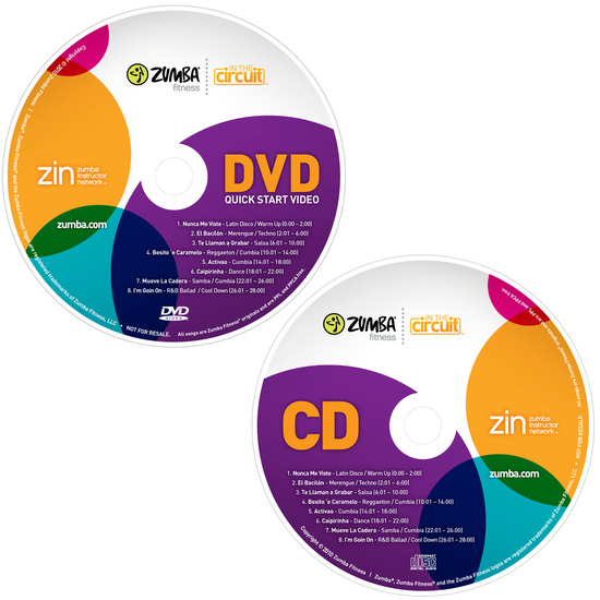 Zumba In The Circuit DVD/CD Set ZIN