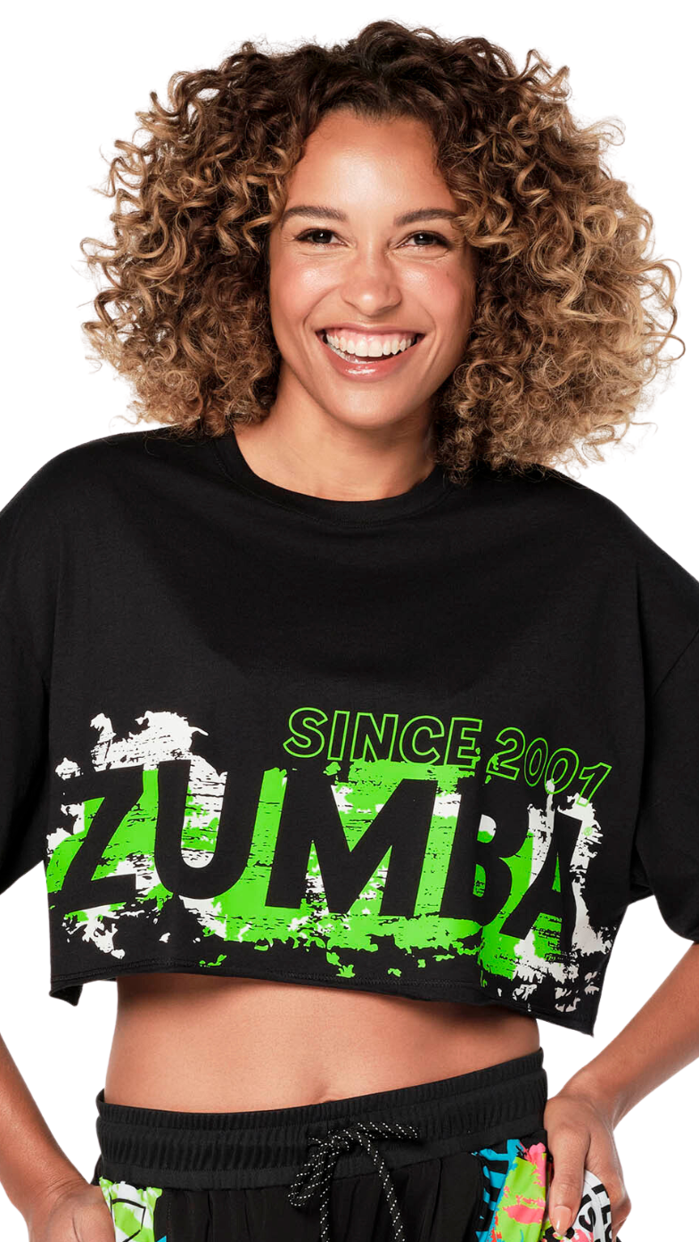 Zumba Since 2001 Crop Top (Special-Order)