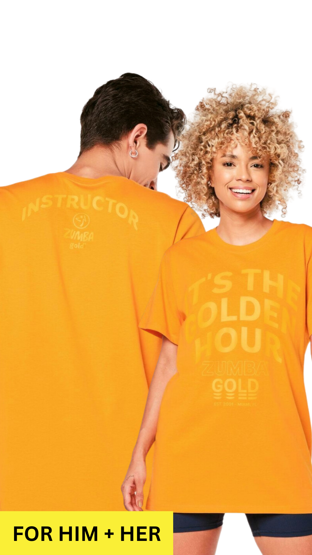 Zumba Gold Instructor Crew Neck Tee (Special Order)