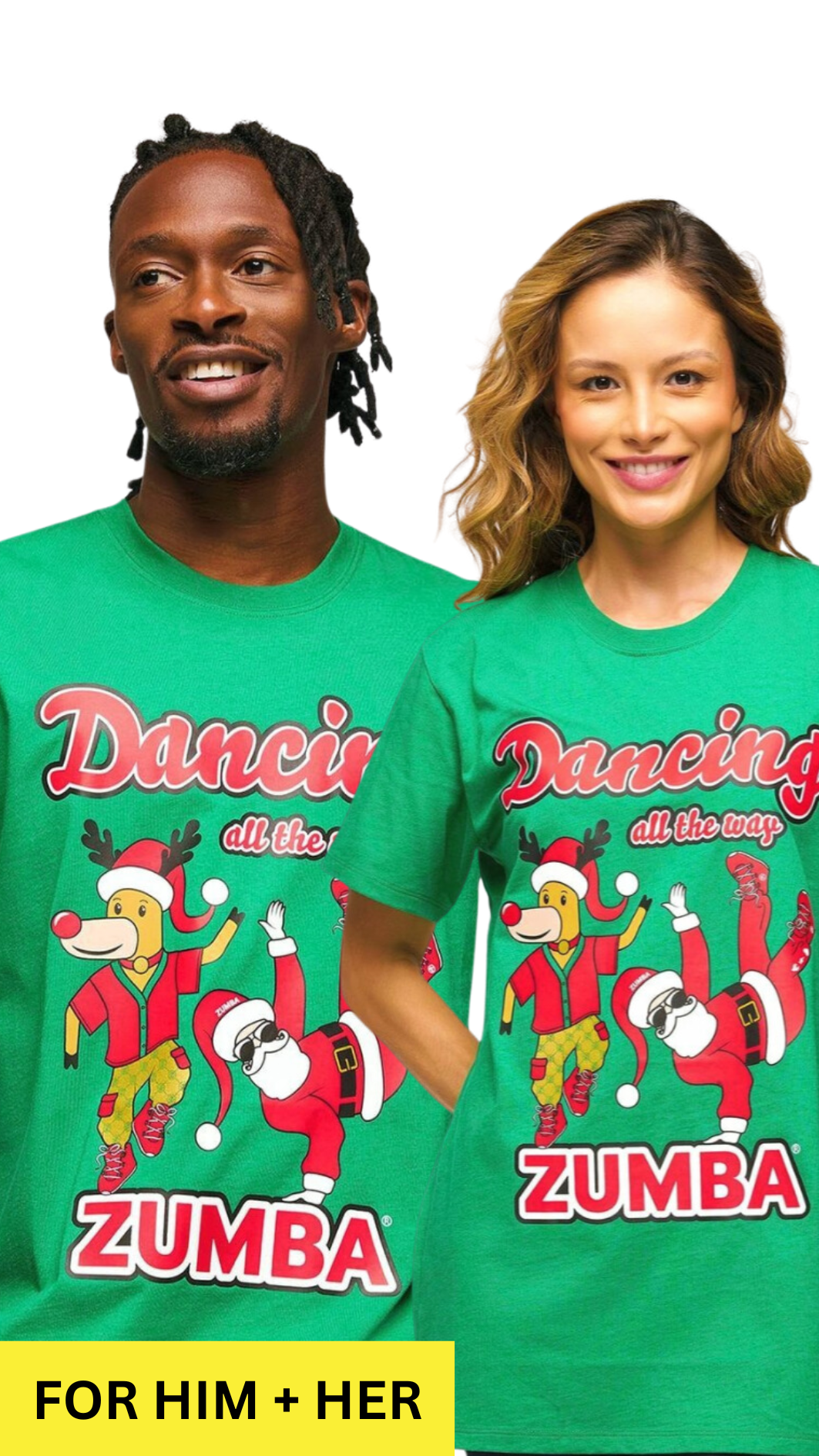 Zumba Holiday Crew Neck Tee
