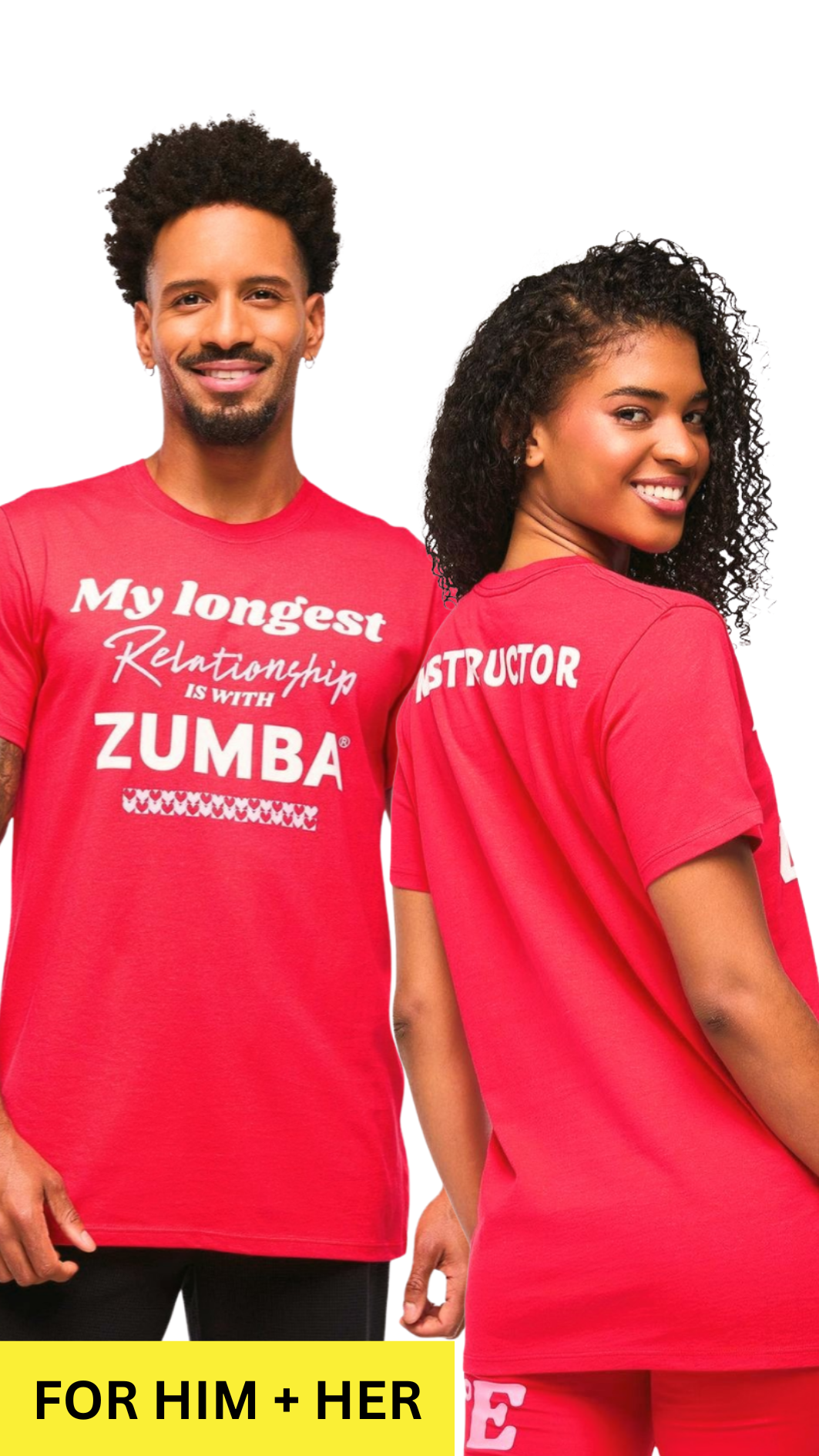 Zumba Love Crew Neck Instructor Tee