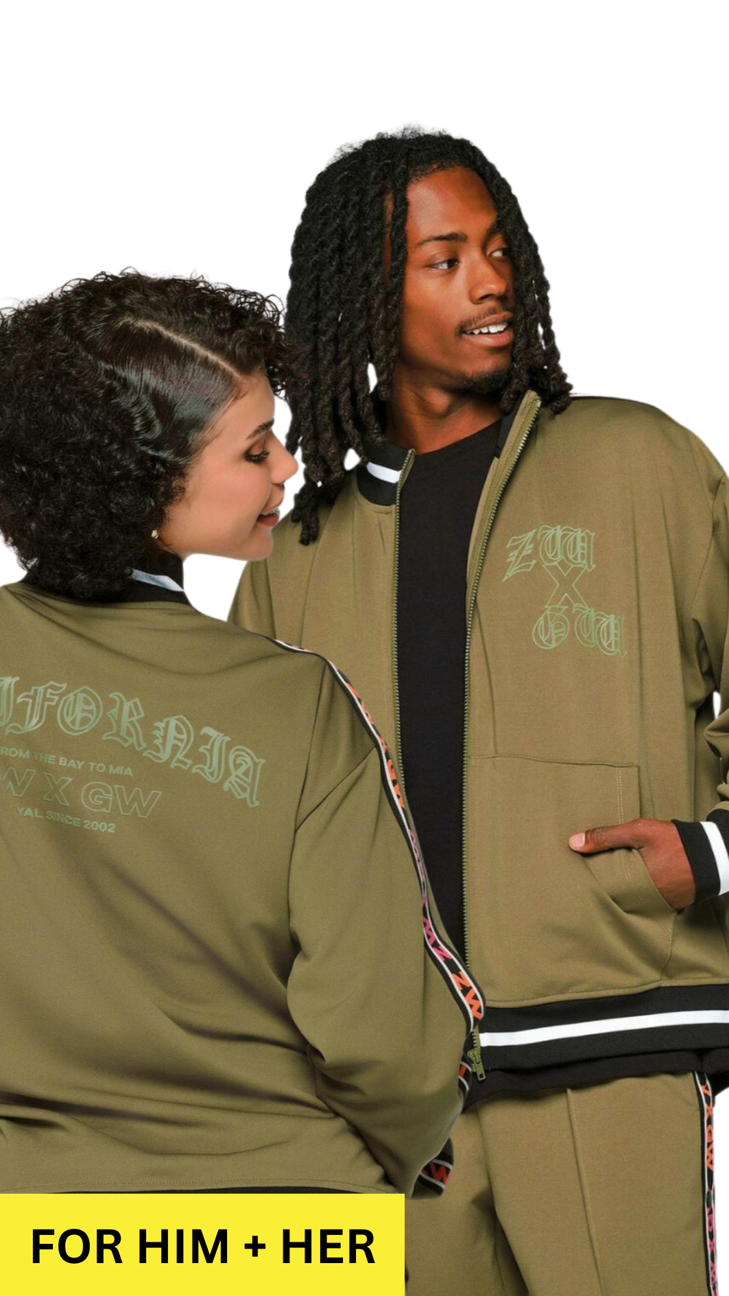 ZW X GW Unisex Oversized Jacket With Rib Details (Special Order)