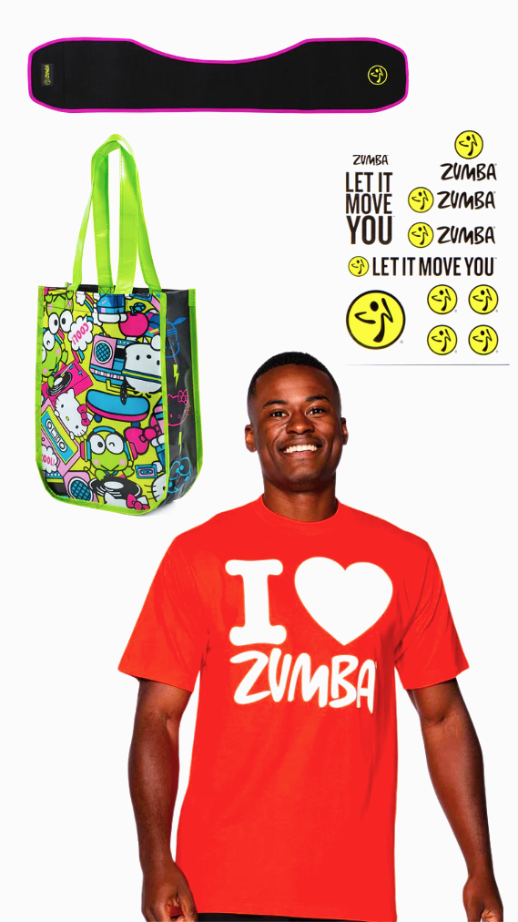 I Love Zumba Gift Pack 3