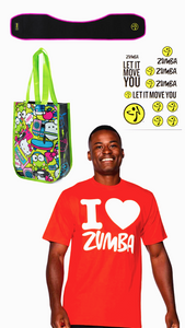 I Love Zumba Gift Pack 3