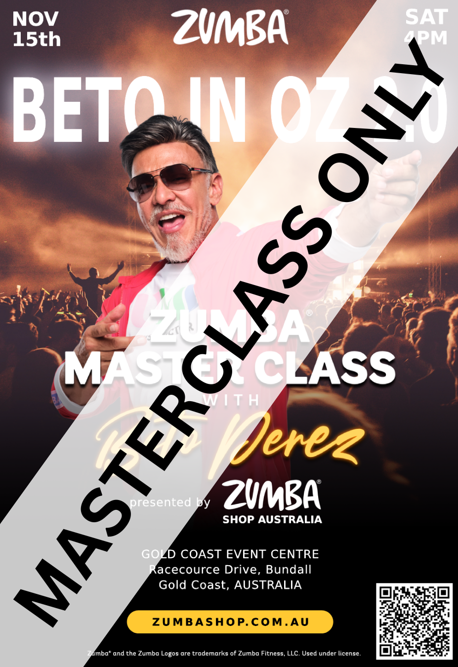 BETO IN OZ 2.0 EVENT 2025 - MASTER CLASS TICKET ONLY