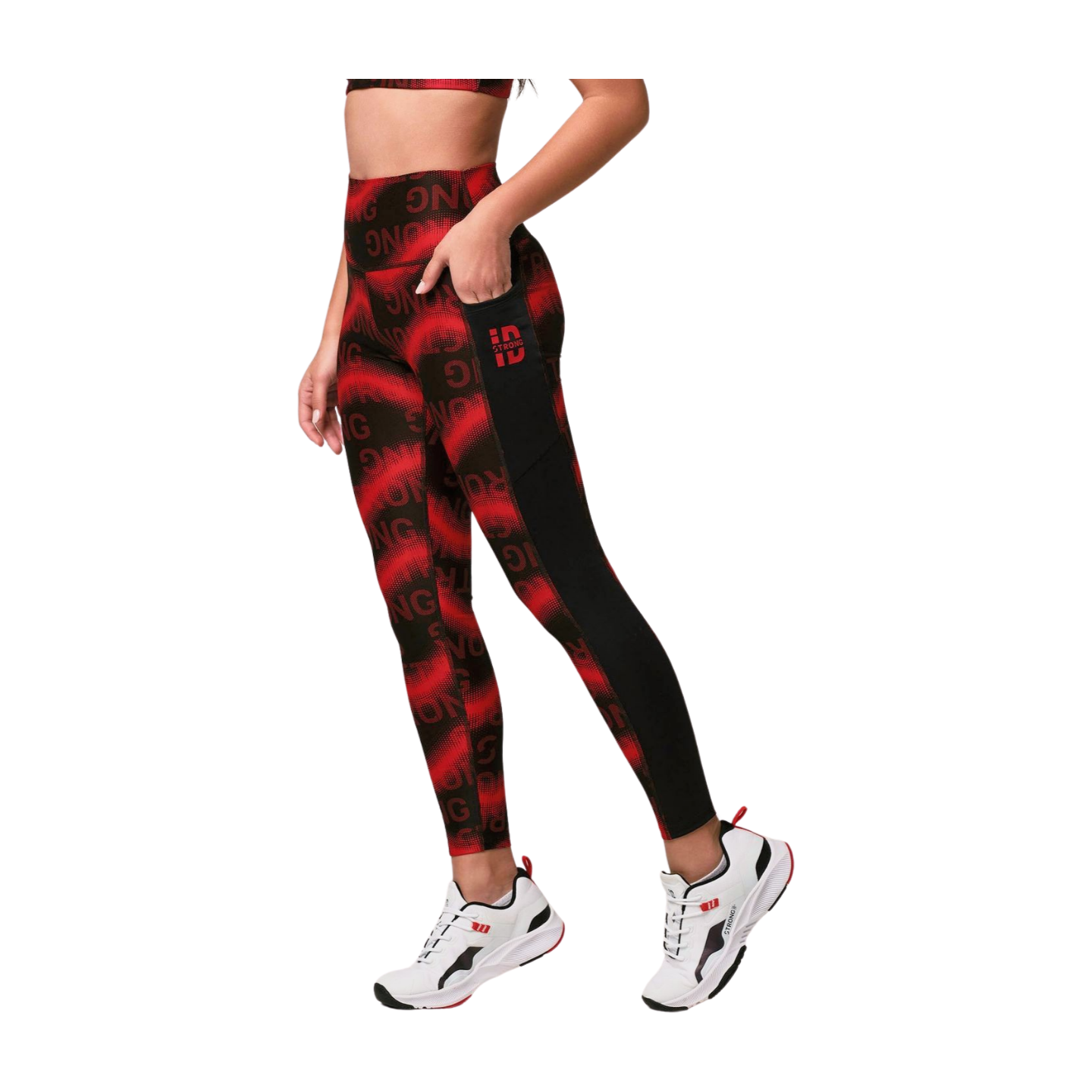 Heat Map High Waisted Ankle Leggings (Pre-Order)