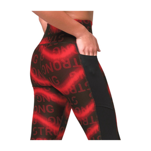 Heat Map High Waisted Ankle Leggings (Pre-Order)