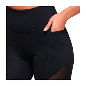 Strong ID Electric High Waisted Biker Shorts With Pockets (Special Order)