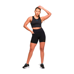Strong ID Electric High Waisted Biker Shorts With Pockets (Special Order)