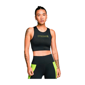 STRONG iD High Neck Lined Crop Tank (Pre-Order)