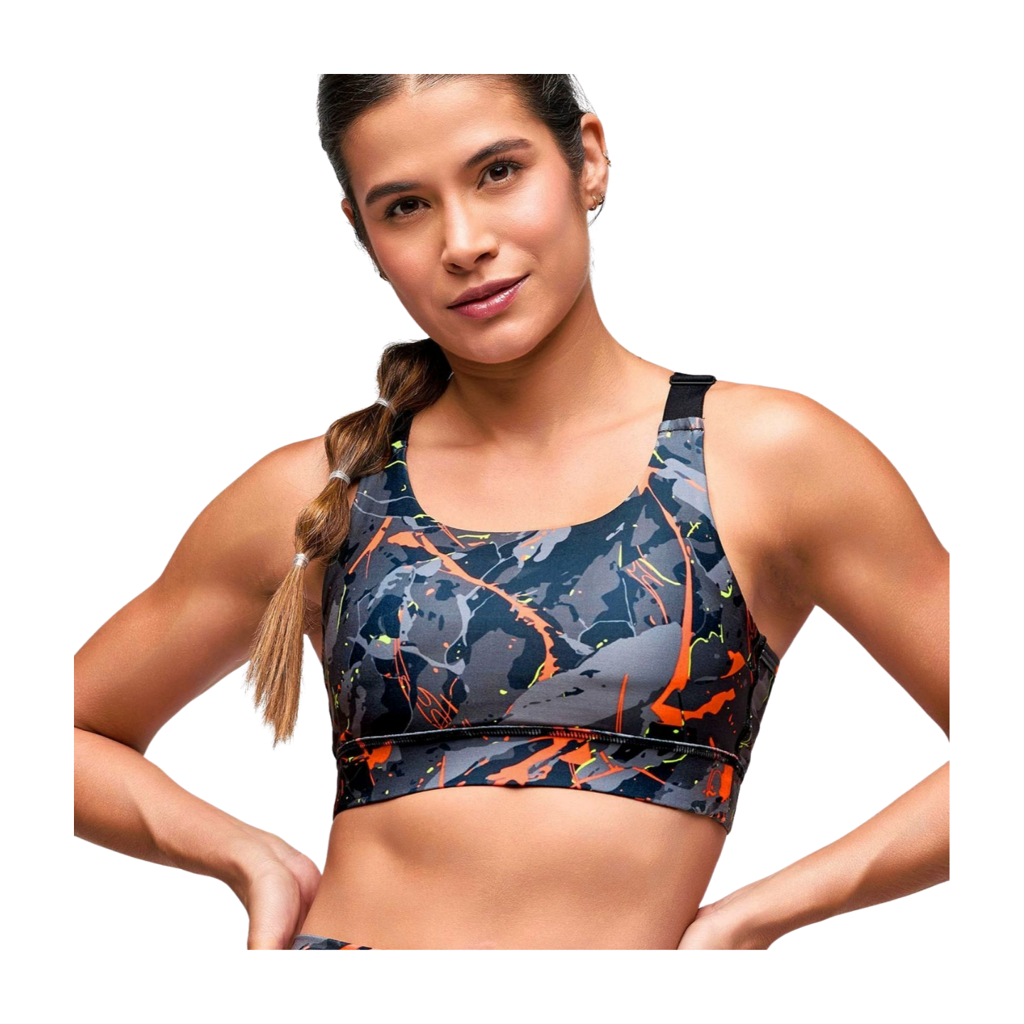 STRONG iD Scoop Neck Adjustable Cross Back Bra (Pre-Order)