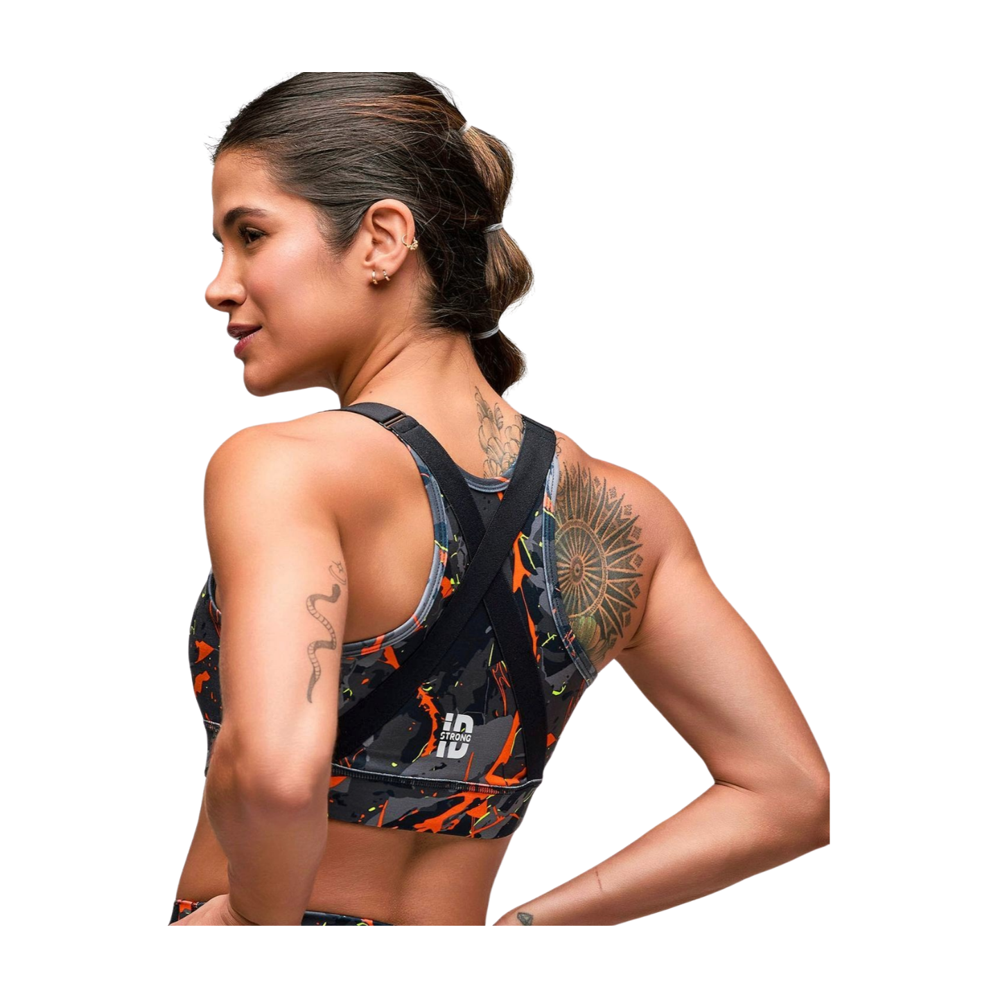 STRONG iD Scoop Neck Adjustable Cross Back Bra (Pre-Order)