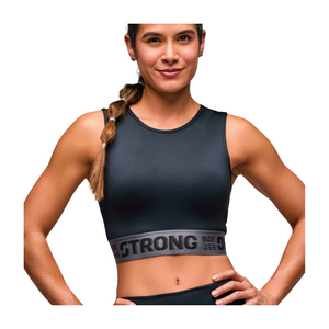 STRONG iD Crop Tank With Elastic Waistband (Pre-Order)