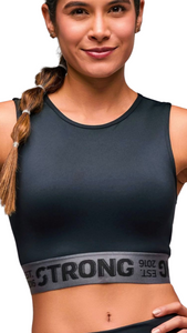 STRONG iD Crop Tank With Elastic Waistband (Pre-Order)