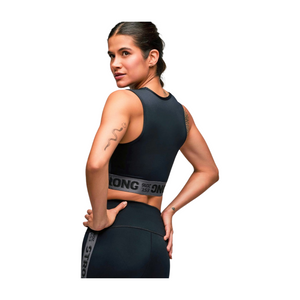 STRONG iD Crop Tank With Elastic Waistband (Pre-Order)
