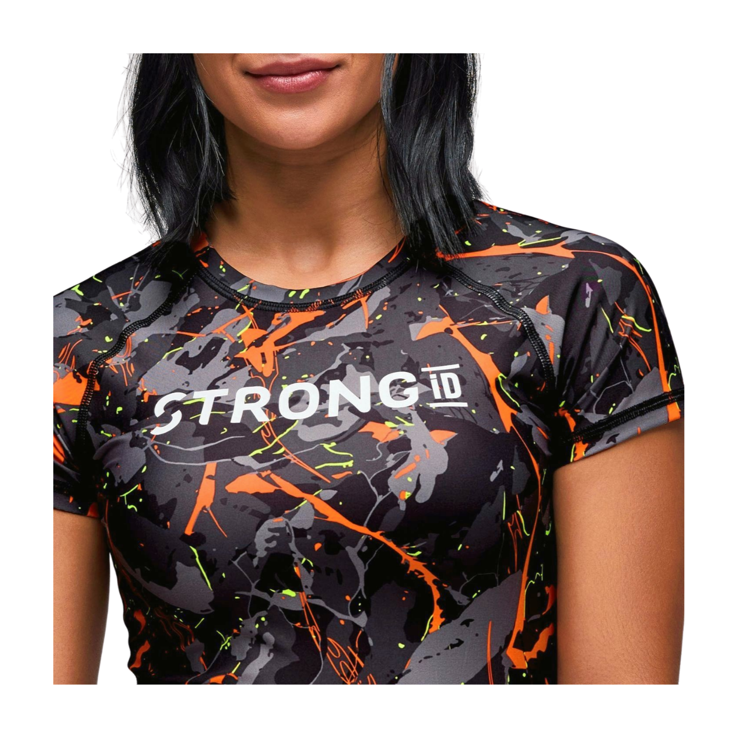 STRONG iD Fitted Raglan Cap Sleeve Top (Pre-Order)