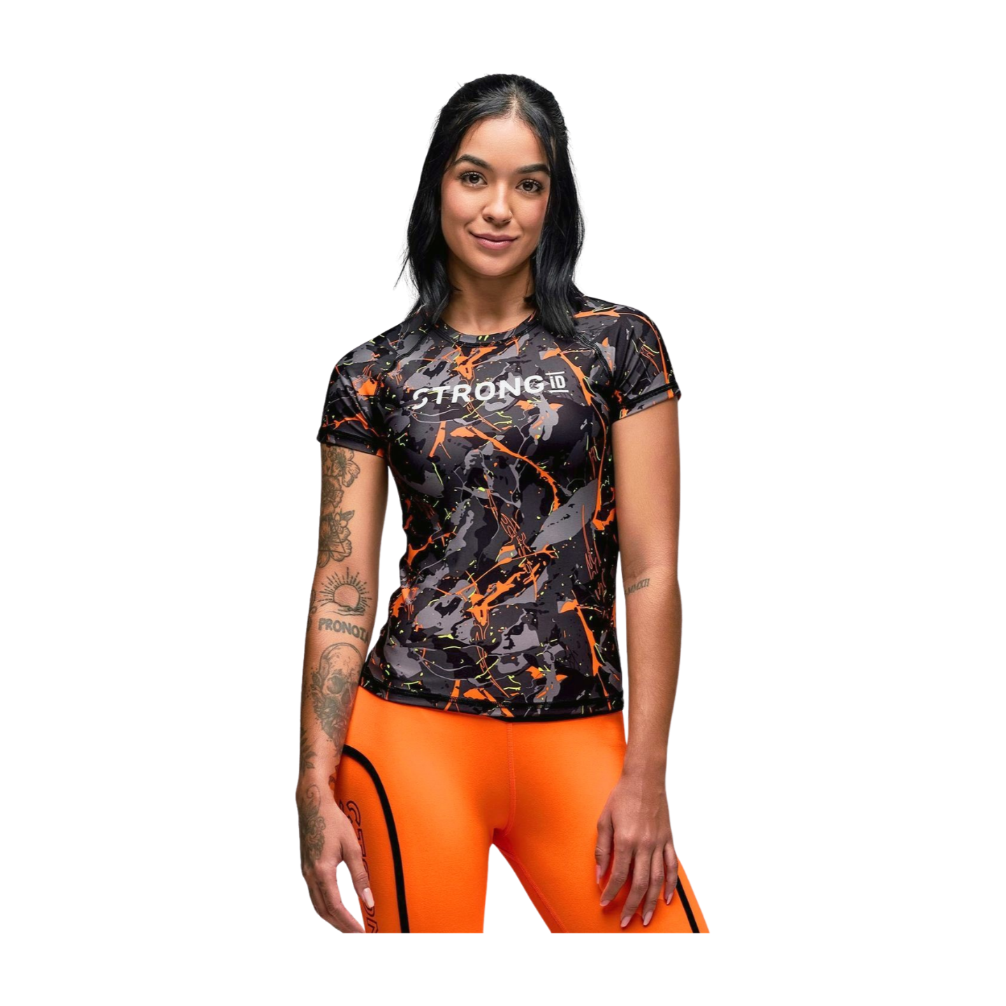 STRONG iD Fitted Raglan Cap Sleeve Top (Pre-Order)