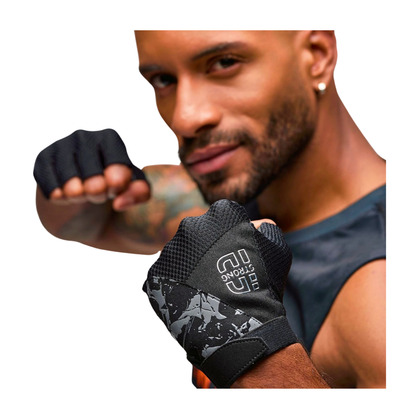 STRONG iD Fingerless Gloves (Pre-Order)