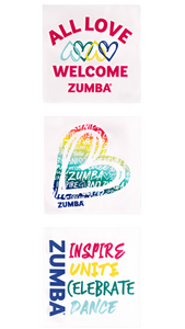 Zumba Celebrate Small Towels 3PK