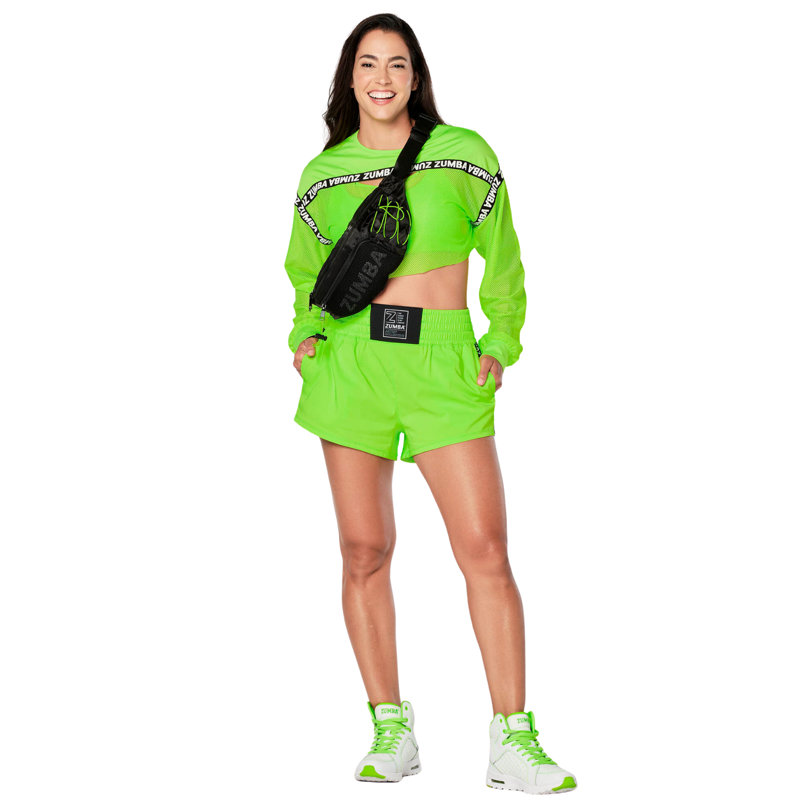 Creatives Unite Long Sleeve Mesh Top