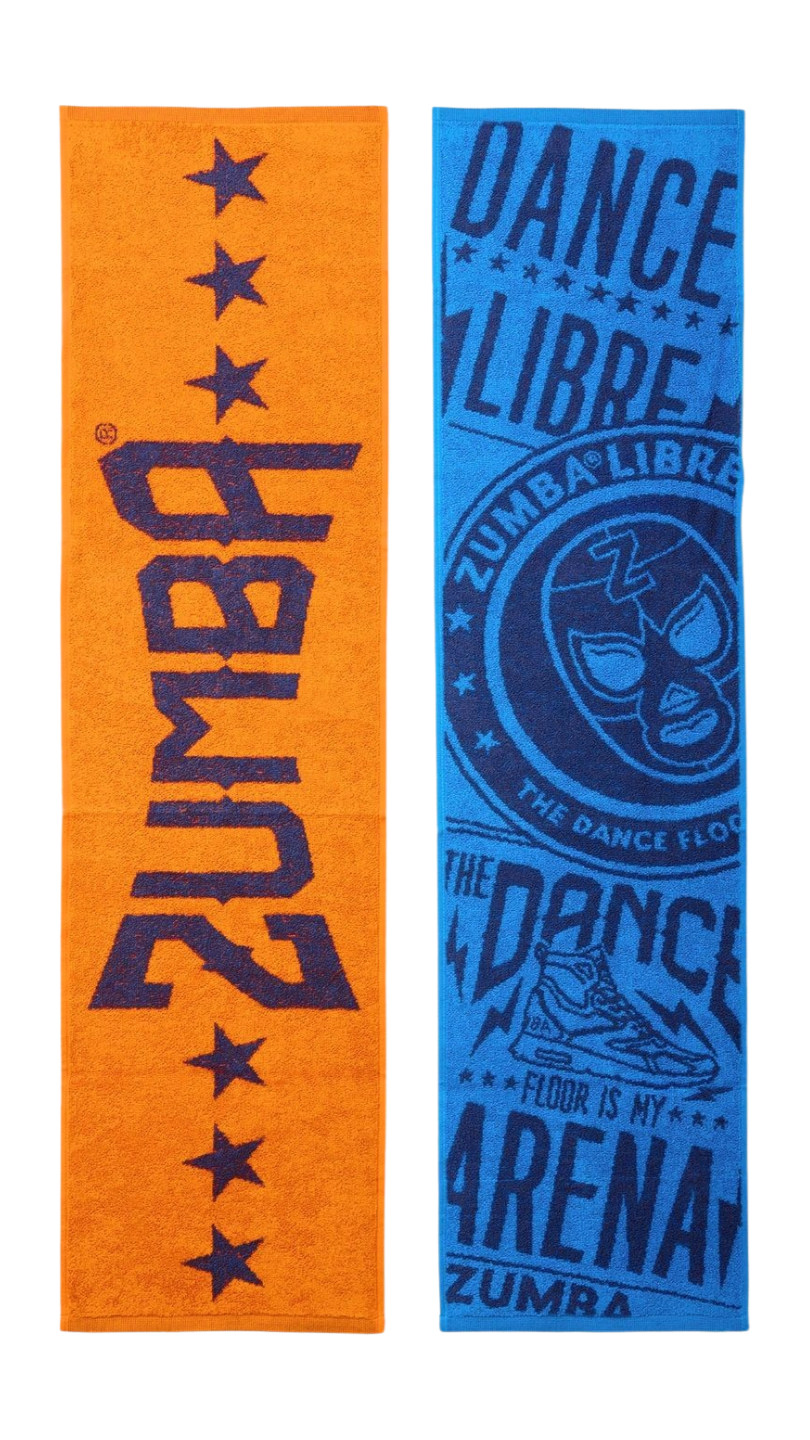 Zumba Libre Fitness Towels 2PK (Pre-Order)