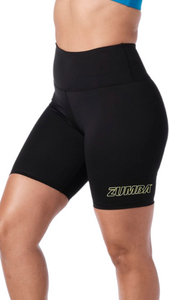 Zumba Essential High Waisted Biker Shorts