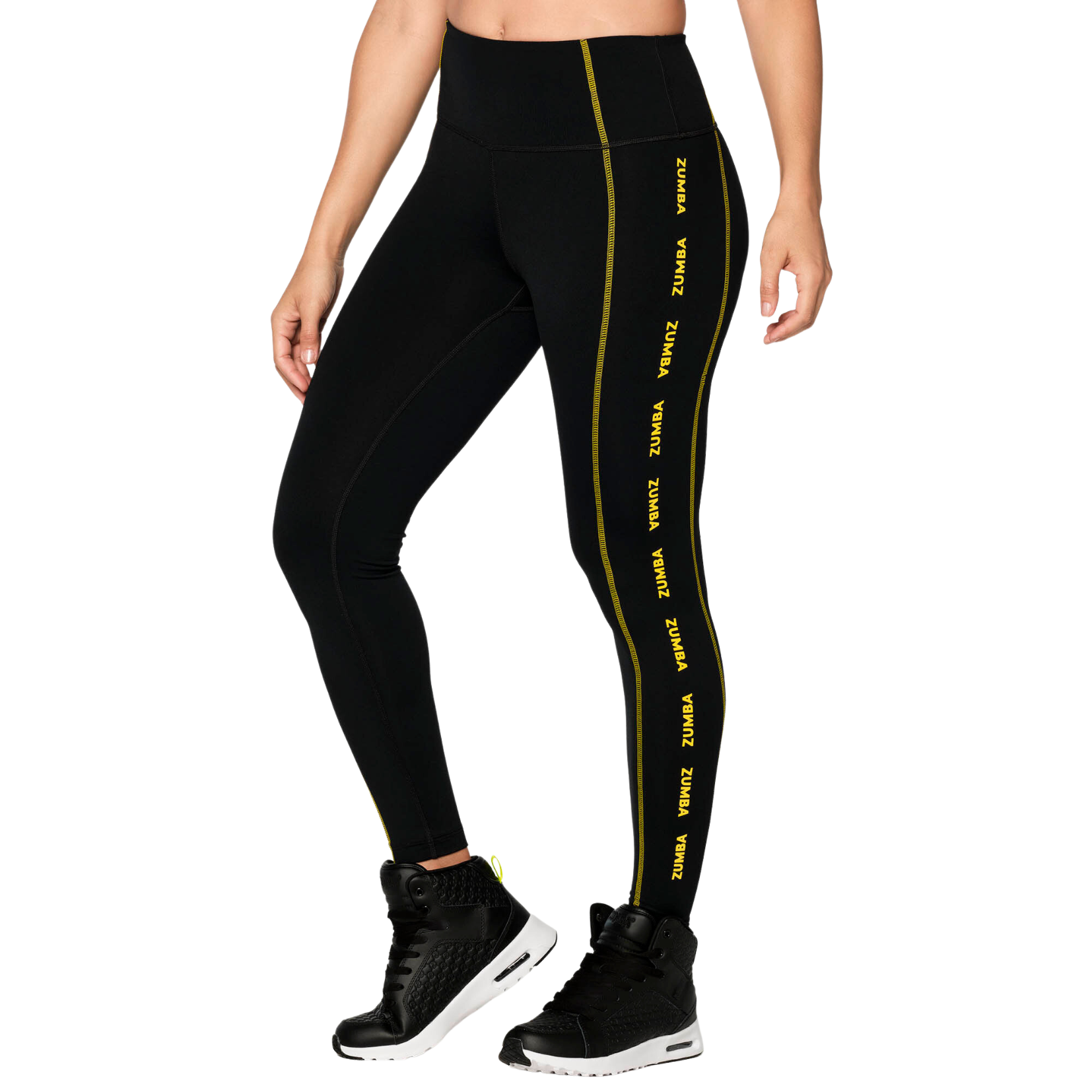 Zumba Bold High Waisted Ankle Leggings