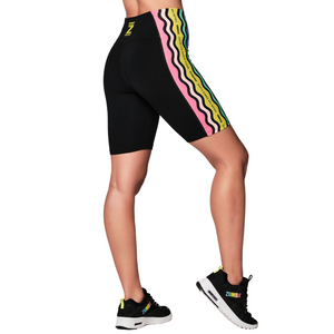 Zumba X Crayola Dance Outside The Lines Biker Shorts