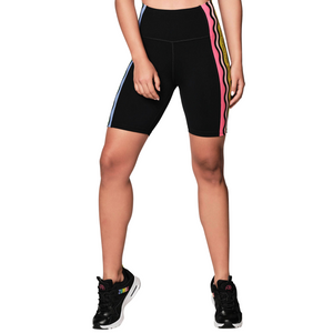 Zumba X Crayola Dance Outside The Lines Biker Shorts