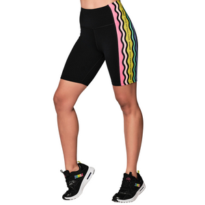 Zumba X Crayola Dance Outside The Lines Biker Shorts