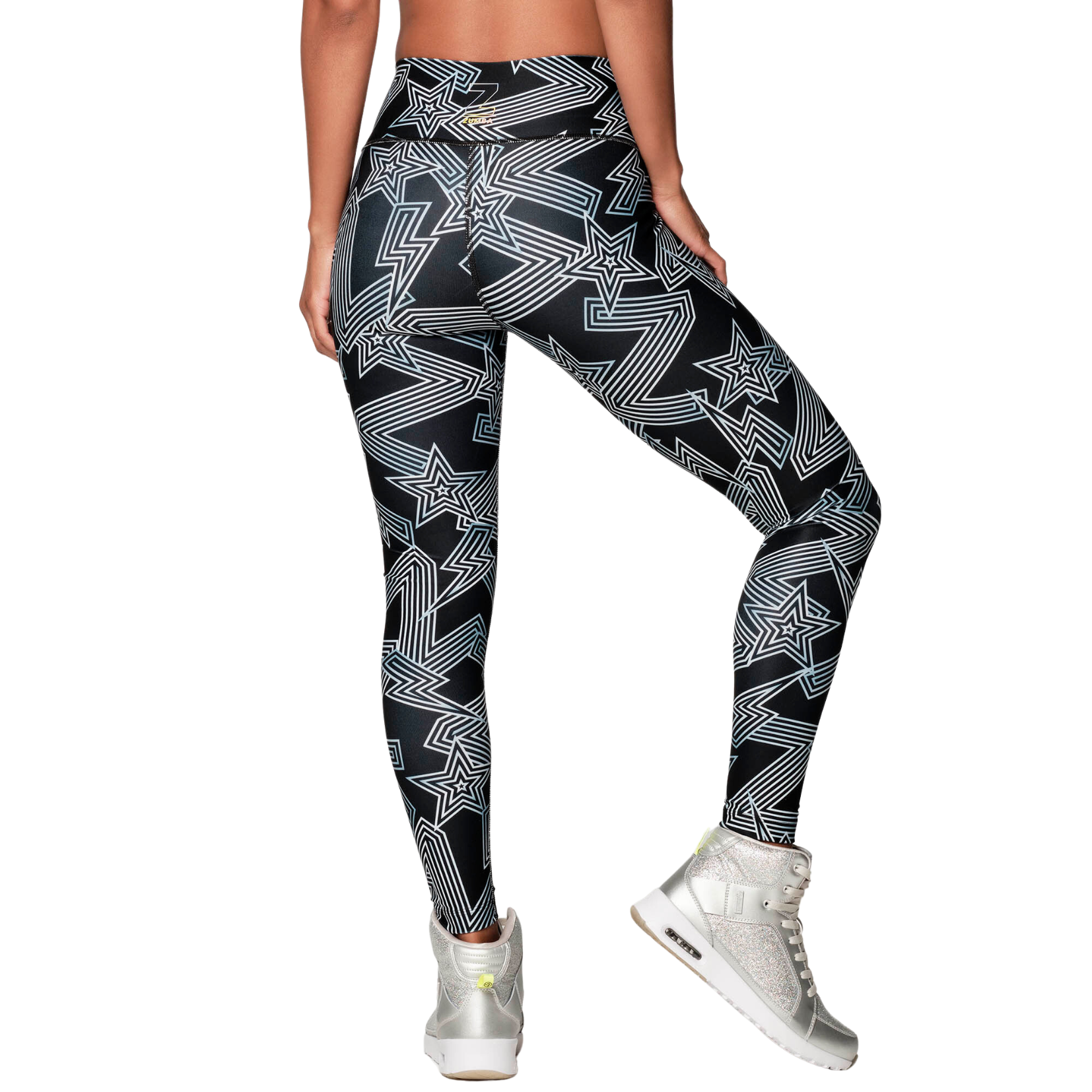 Zumba Roller Derby High Waisted Leggings
