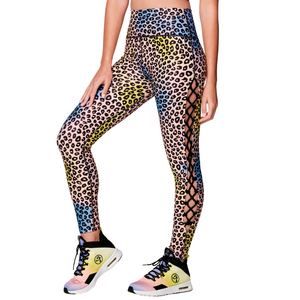 Roller Glam High Waisted Laced Up Ankle Leggings (Special Order)