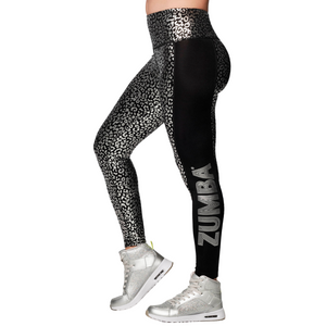 Glow With The Flow High Waisted Foil Leggings