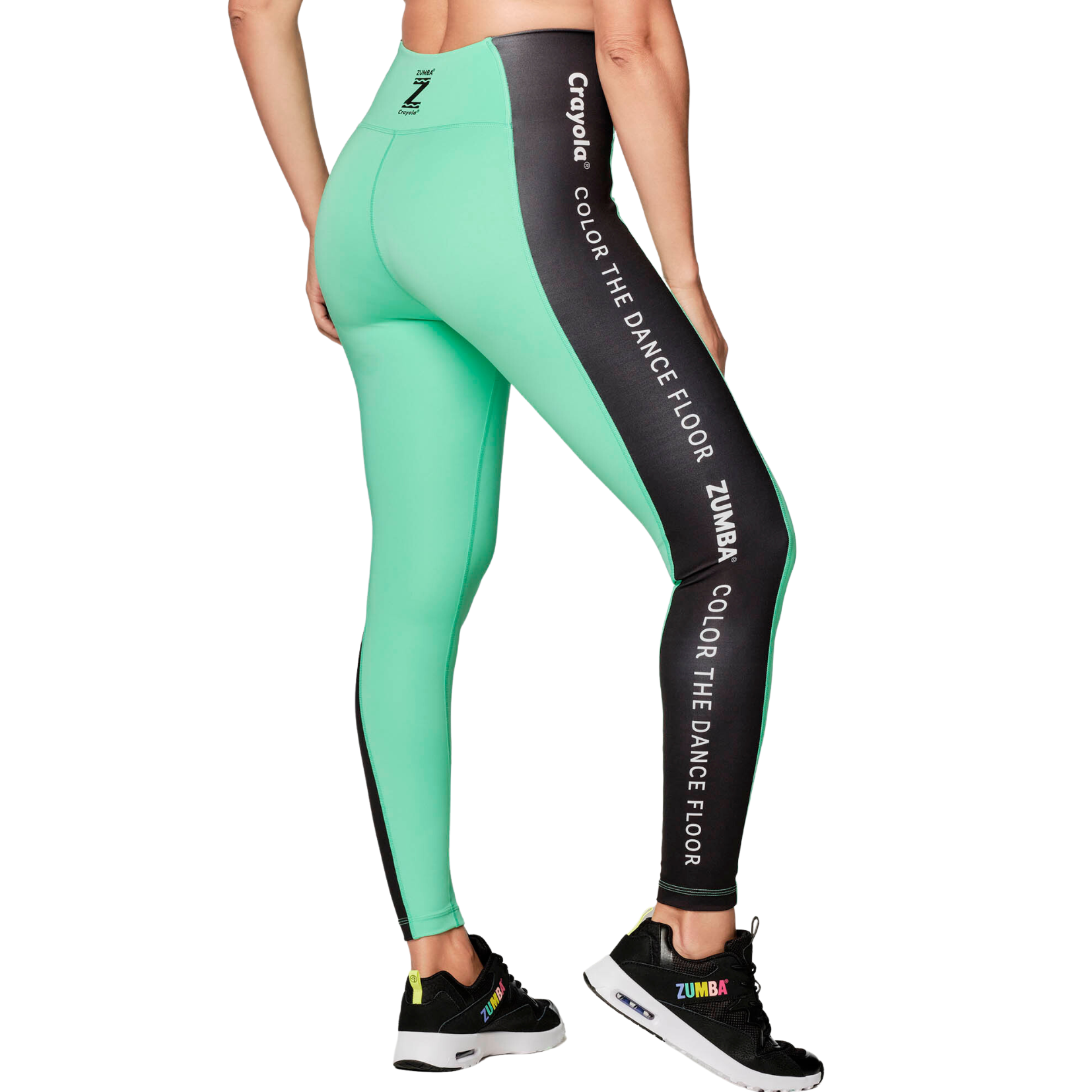 Zumba X Crayola Dance In Colour High Waisted Ankle Leggings (Special O –  ZumbaShop Australia