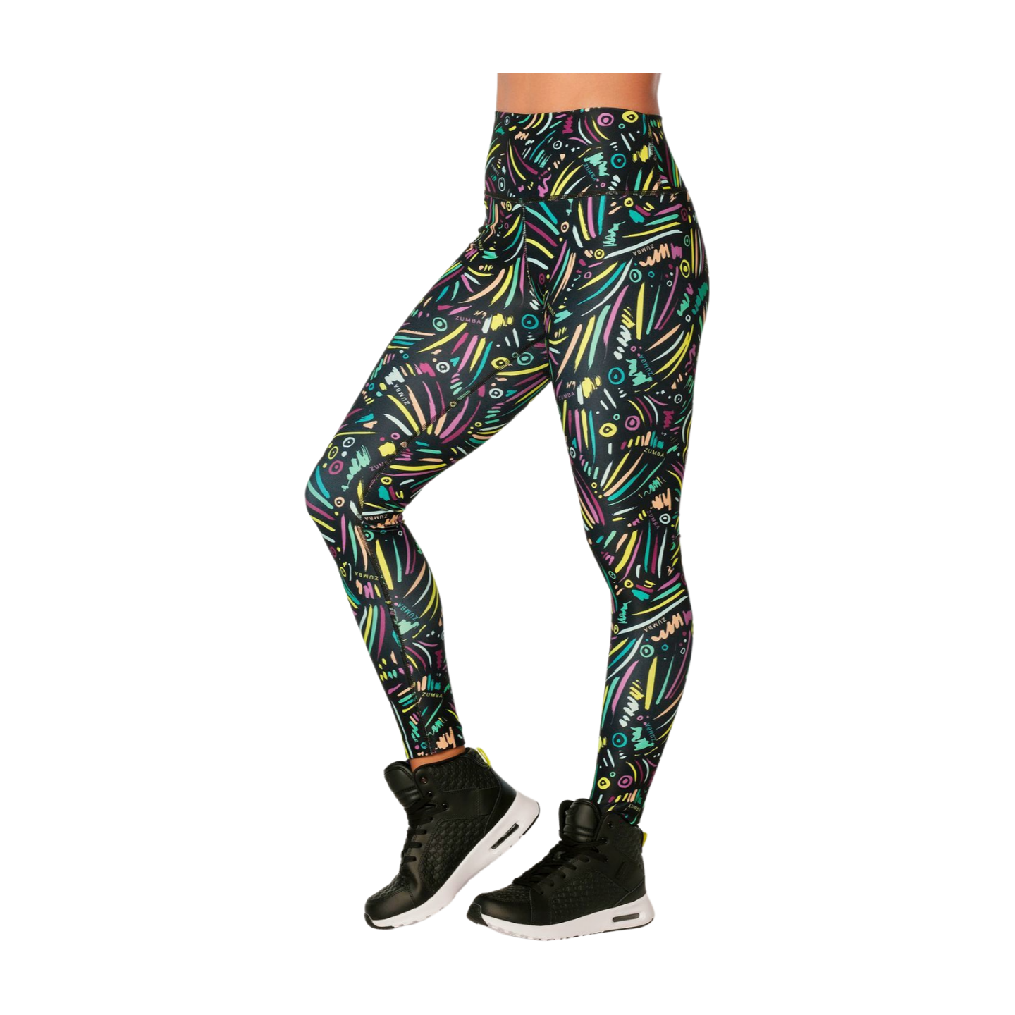 Zumba Transform High Waisted Ankle Leggings