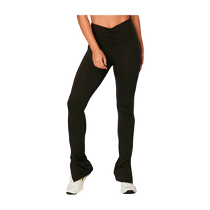 Zumba Ruched High Waisted Bootcut Leggings