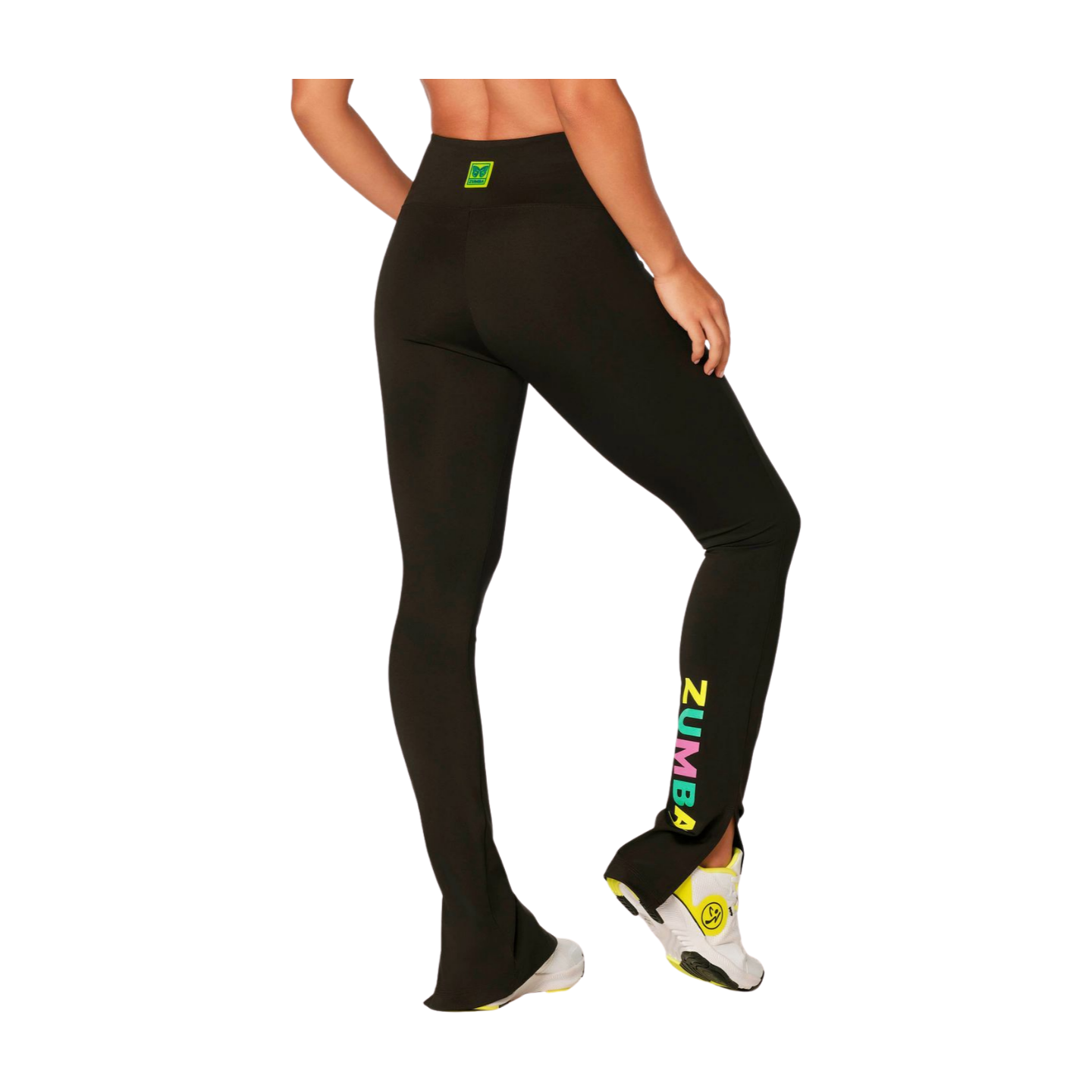 Zumba Ruched High Waisted Bootcut Leggings
