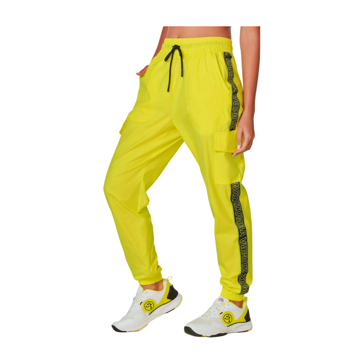 Dance Breathe Repeat High Waisted Cargo Pants
