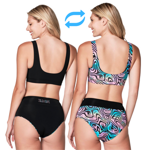 Zumba Reversible Swim Active Brief