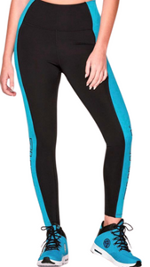 Zumba Electric Club High Waisted Ankle Leggings (Special Order)