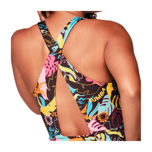 Zumba Palm Party Bodysuit Skort Dress (Special Order)