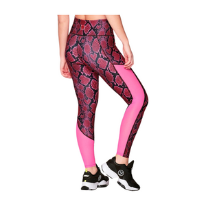 Zumba Love Snakeskin High Waisted Ankle Leggings (Special Order)