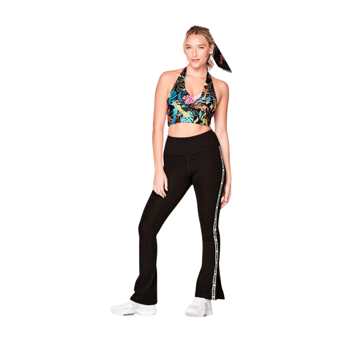 Zumba Upbeat Split Leg Flare Leggings (Special Order)